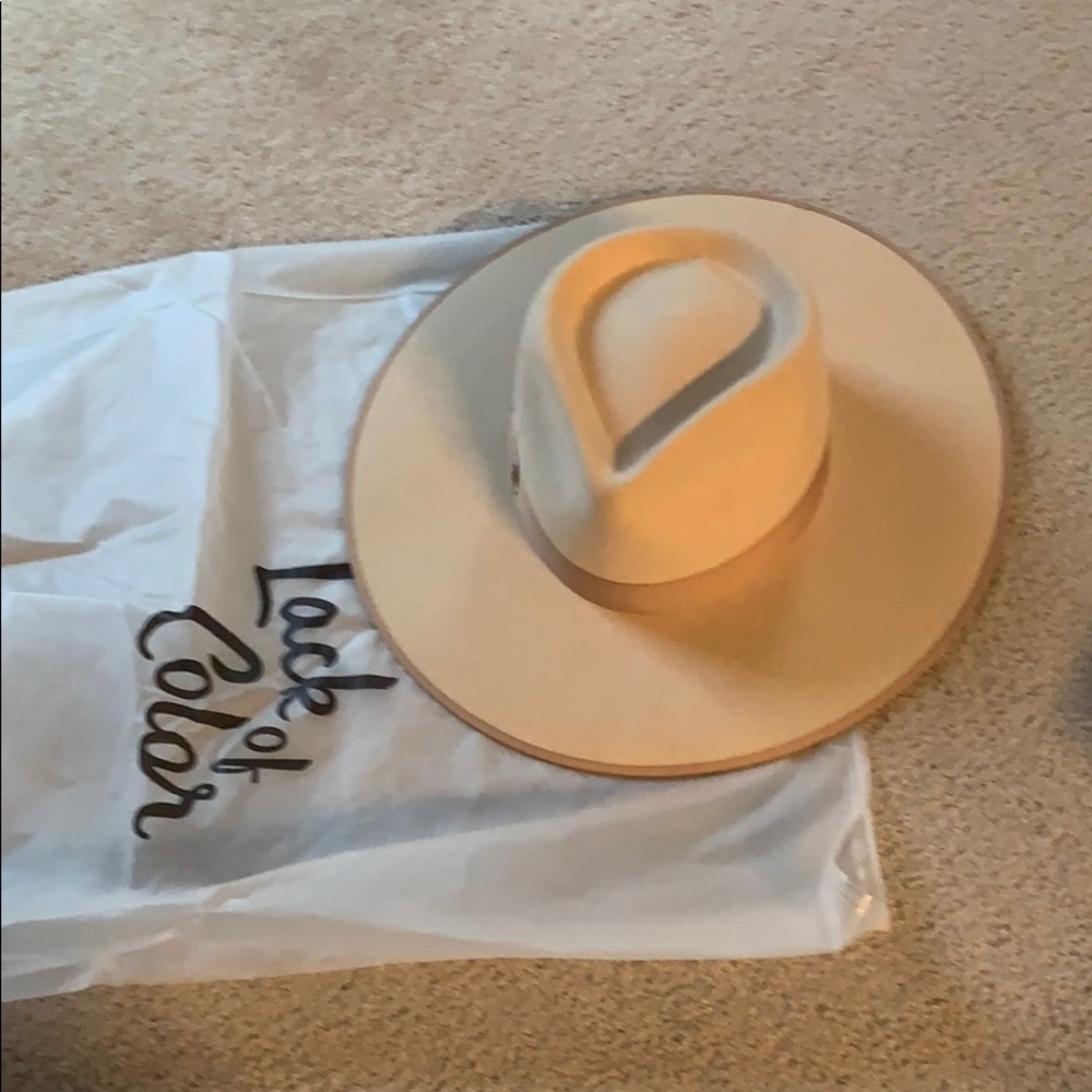 Lack of color hat